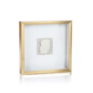 Gold Framed Crystal Cluster Wall Art