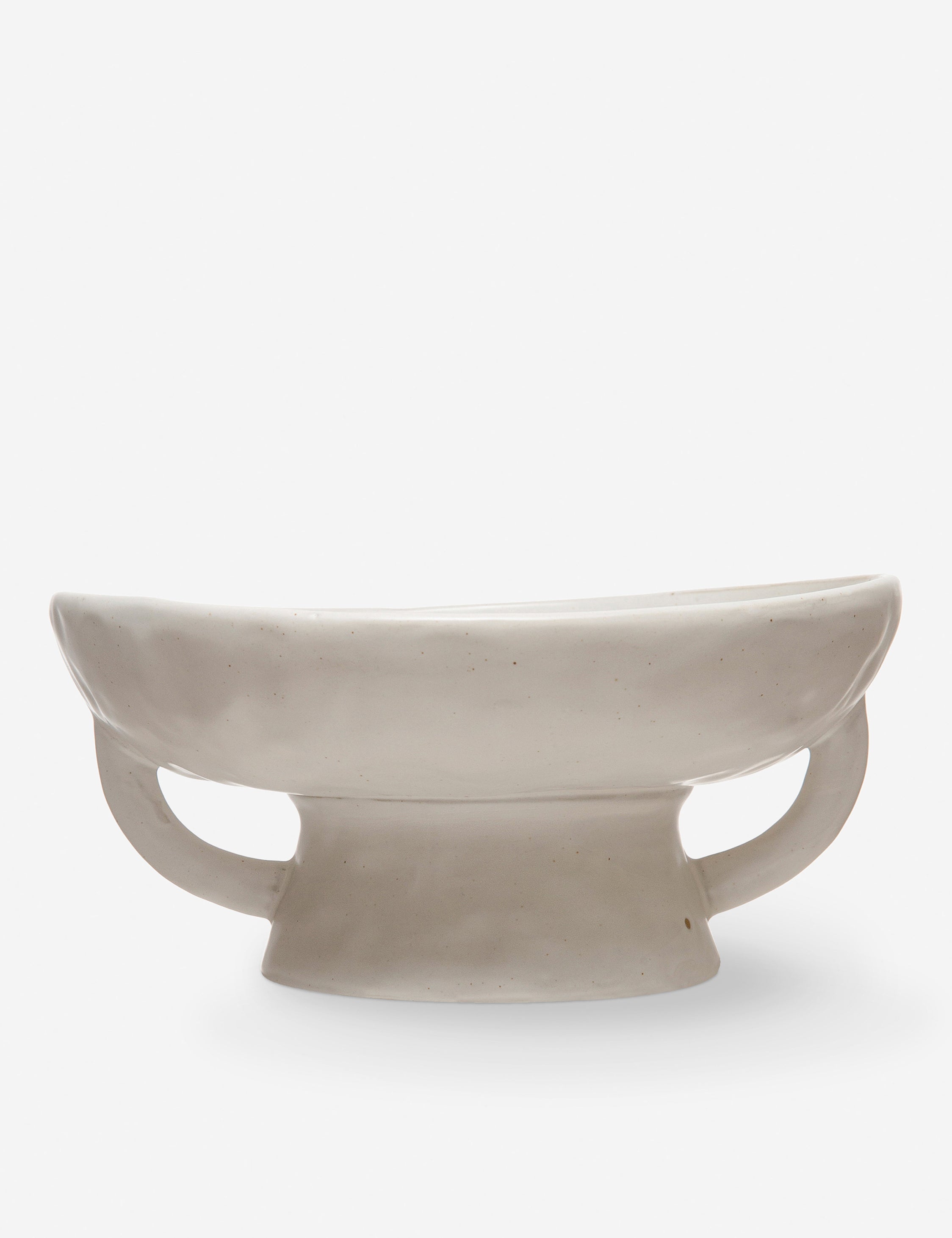 Sculptural Stoneware Bowl - Black - Image 6