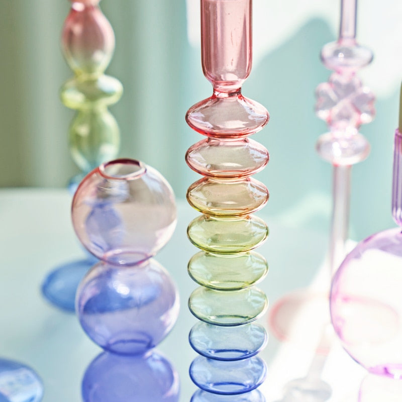 It's a Rainbow Glass Candle Holder - Image 3