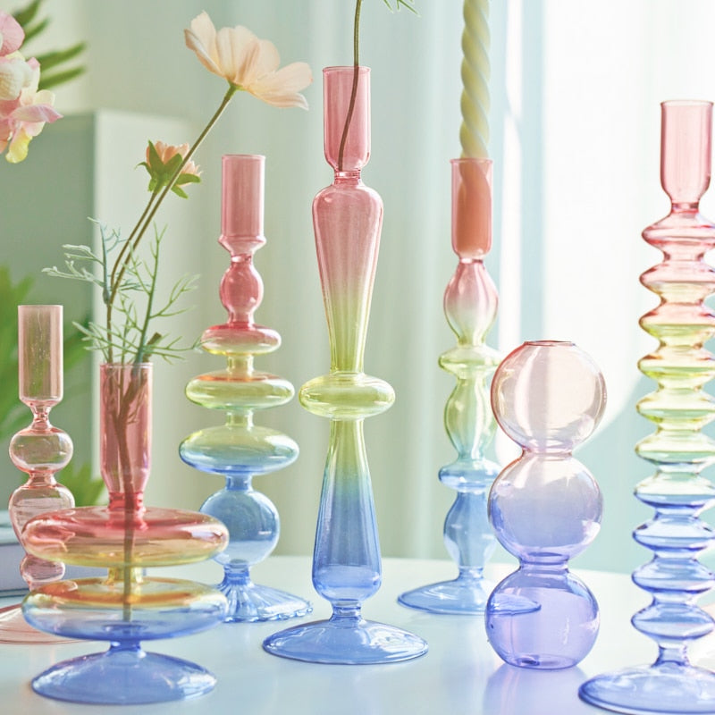 It's a Rainbow Glass Candle Holder - Image 4