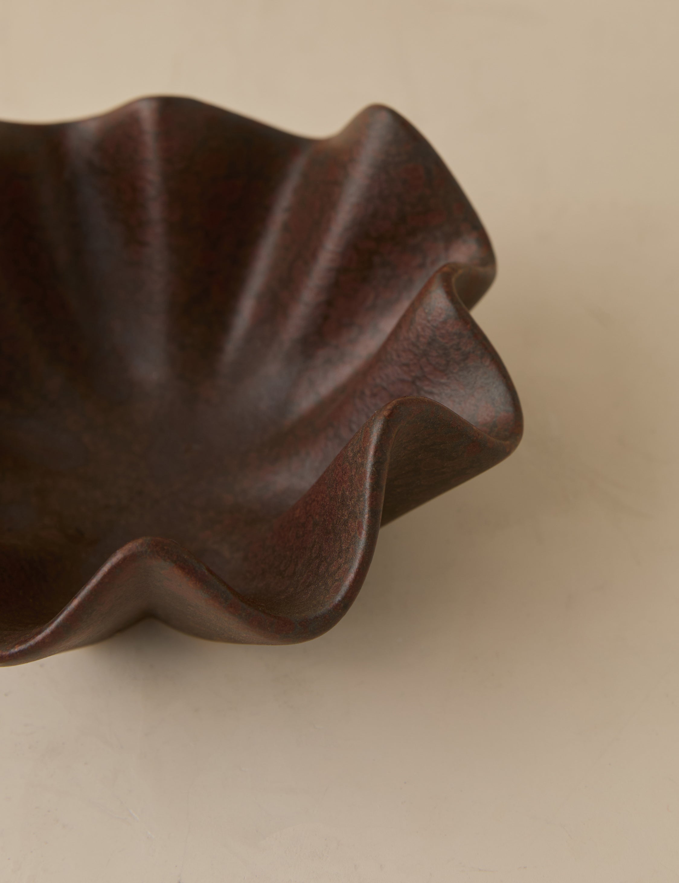 Organic Modern Brown Bowl - Brown - Image 8
