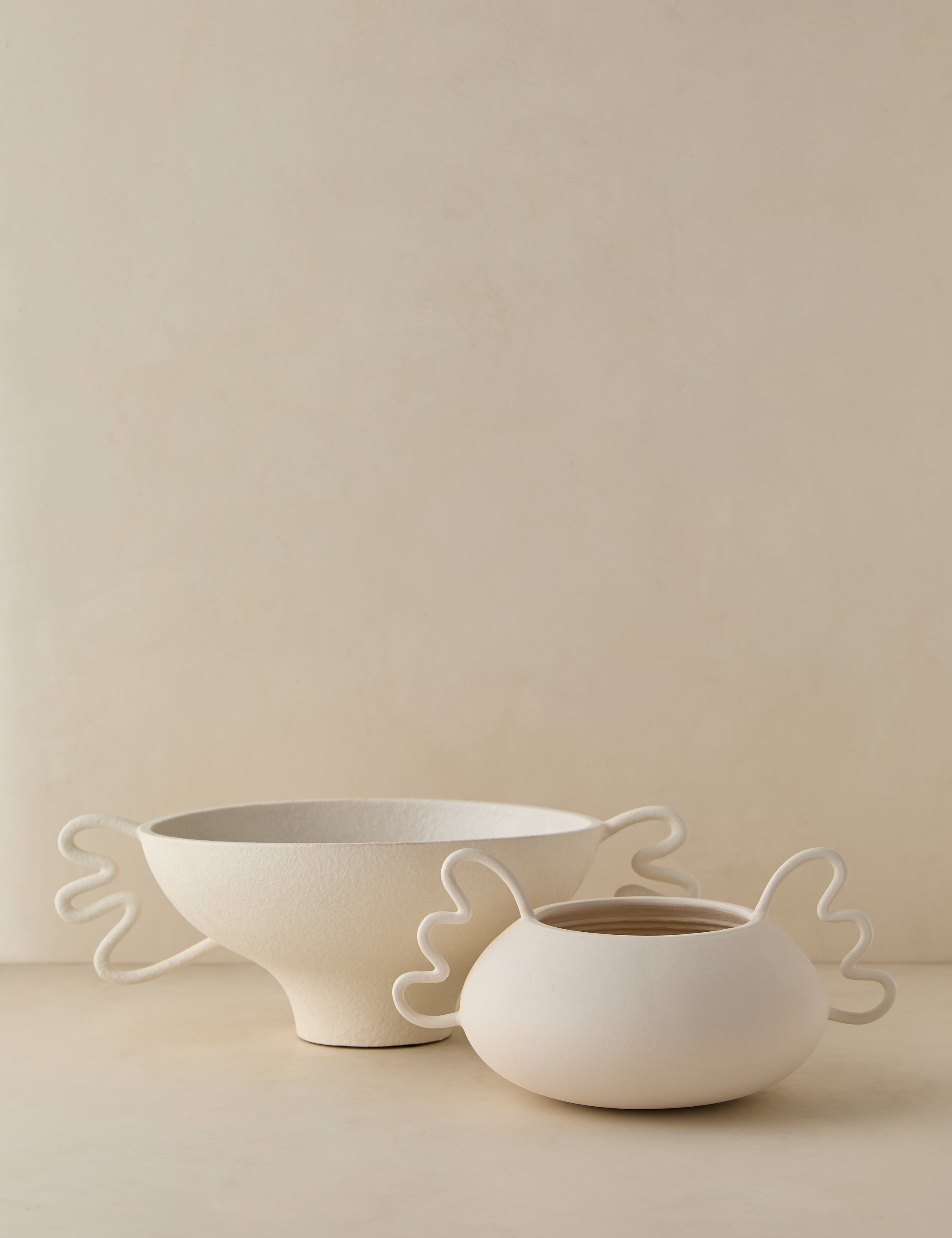 Sculptural Modern Ivory Bowl - Ivory - Image 2