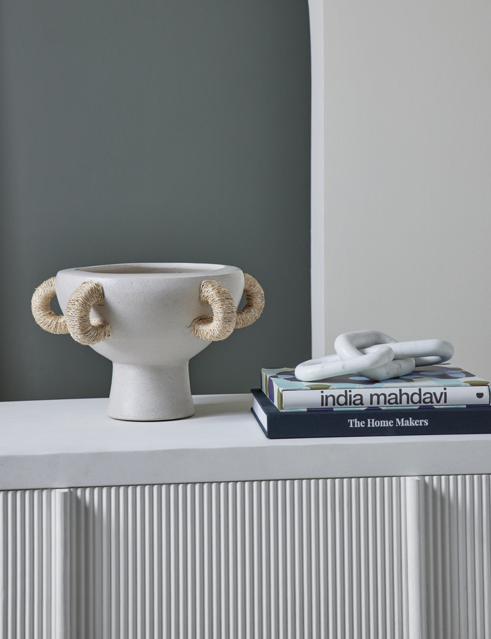 Sculptural Natural Terracotta Centerpiece - DefaultTitle - Image 2