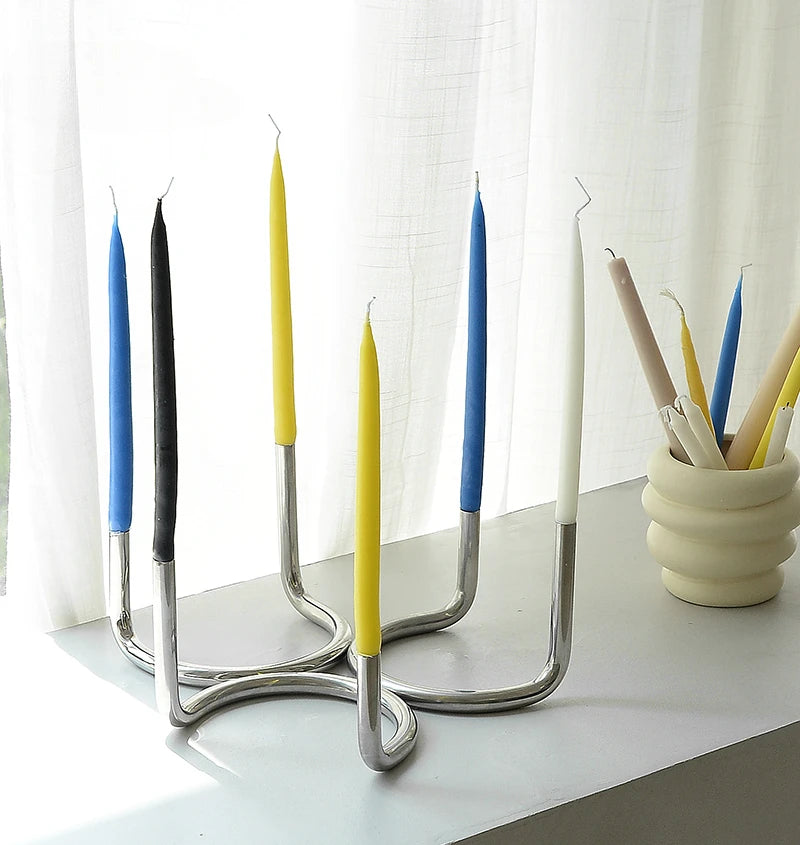 Morphed U Double Candle Holder - Image 4