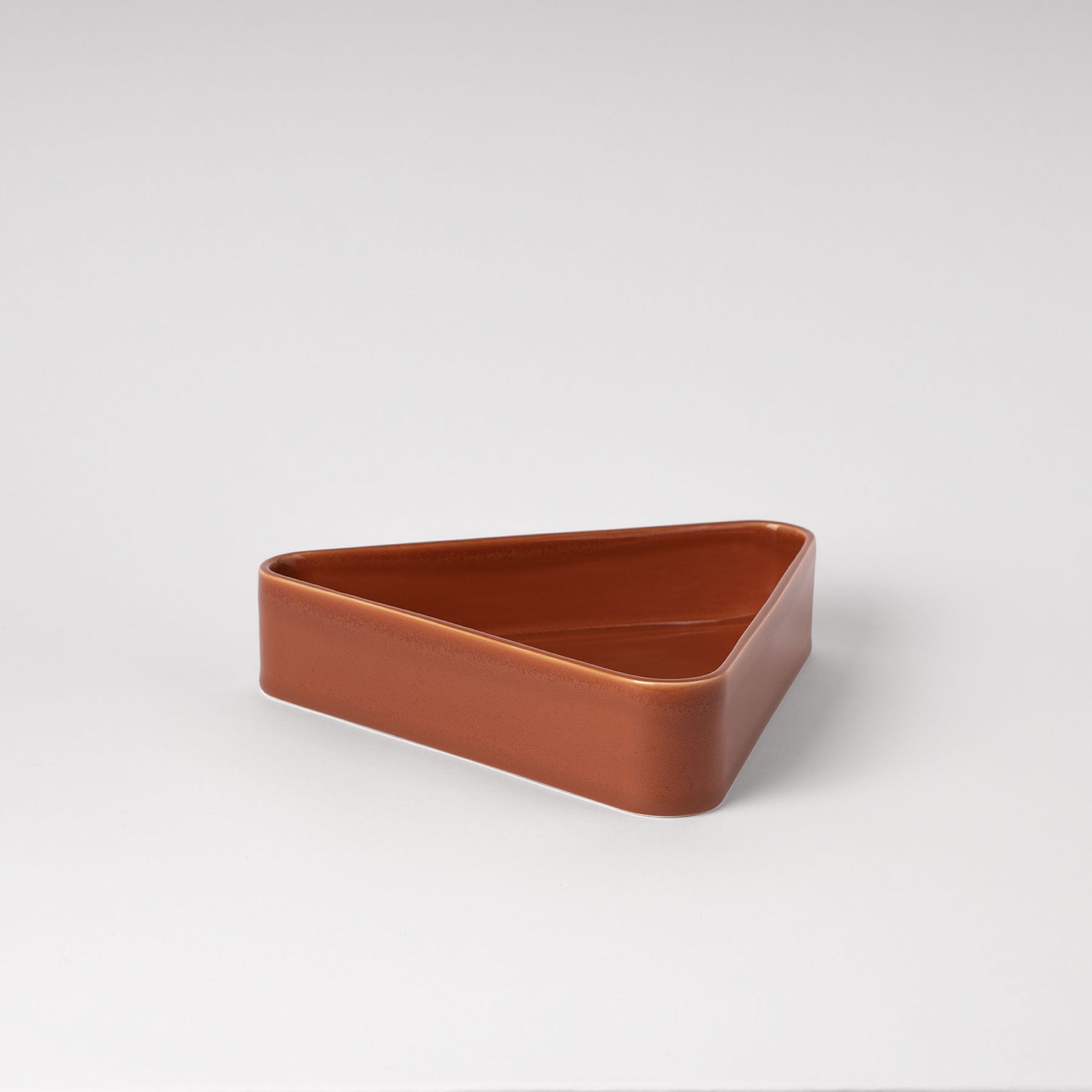Cuban Rum Geometric Bowl - Low-Profile Triangle Silhouette