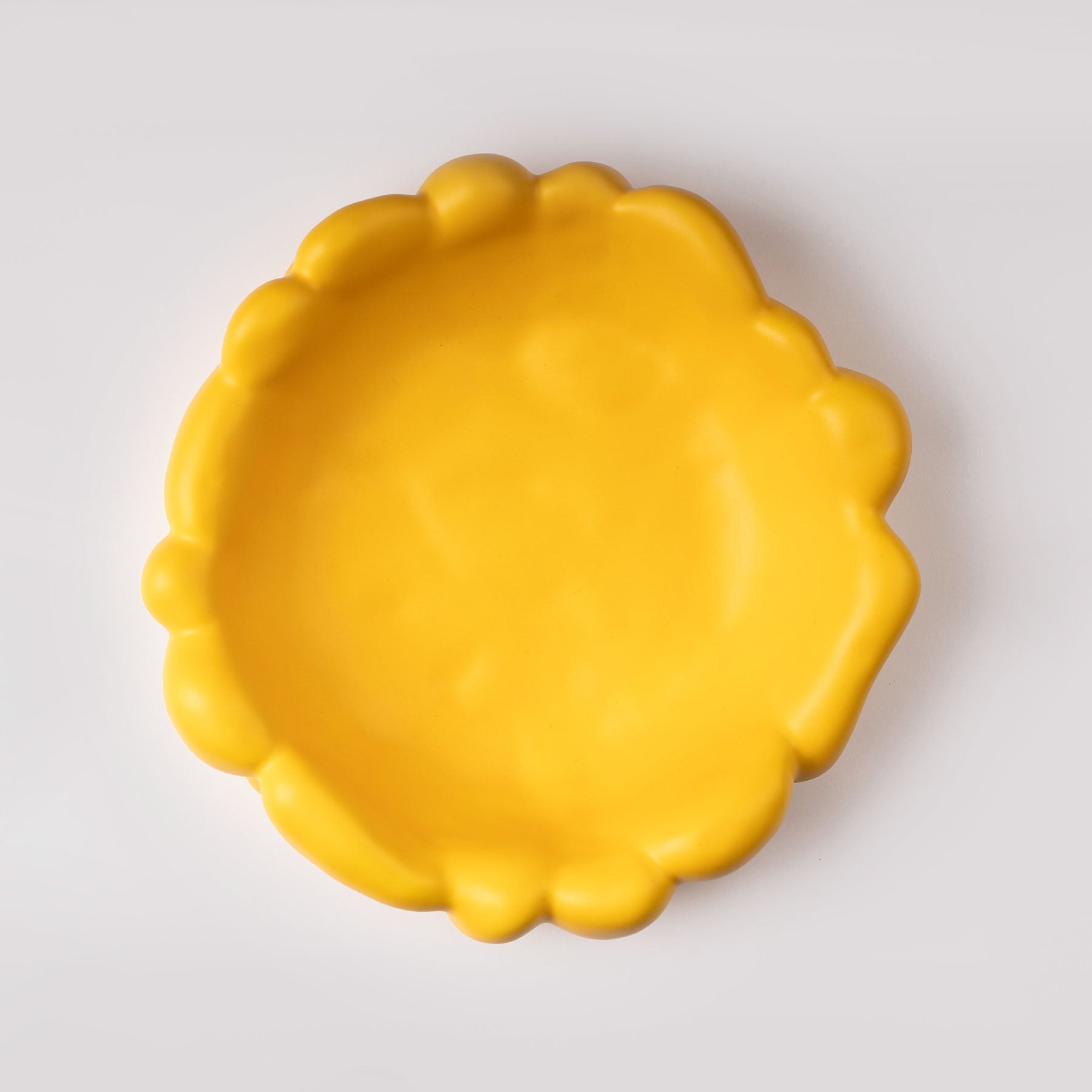 Freesia Fruit Bowl - Puffy Scalloped Form - Image 3