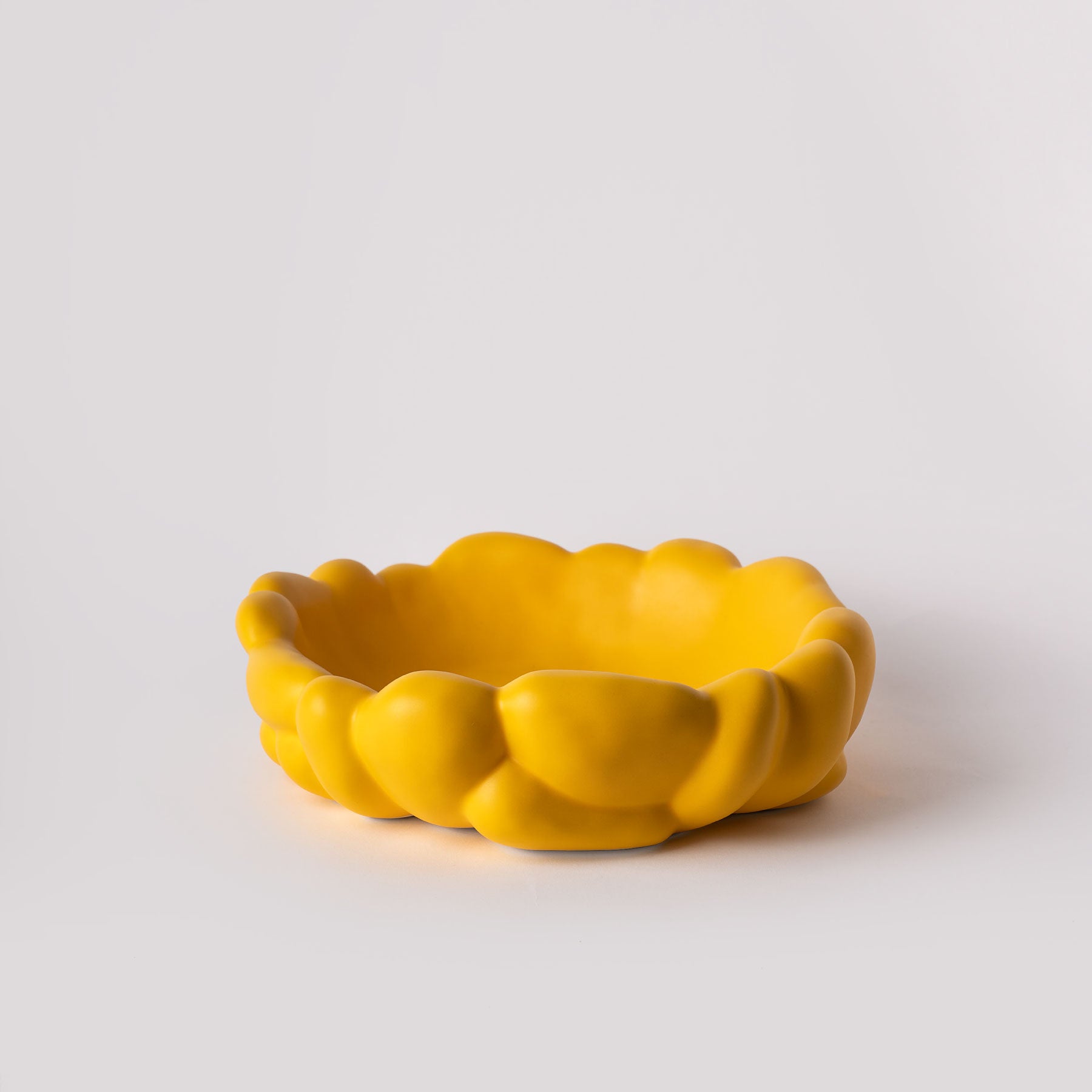 Freesia Fruit Bowl - Puffy Scalloped Form