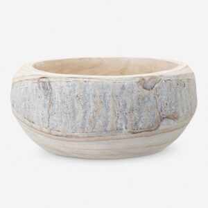 Organic Carved Decorative Bowl - DefaultTitle